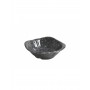 Bowl mamba cuadrado melanina negra 10,2 x 10,2 x 3,4 cm