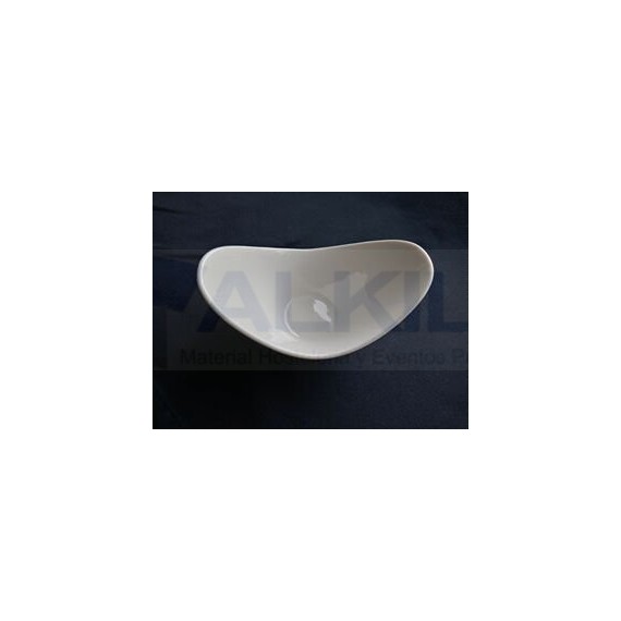 Bowl wavy blanco moderna 11,5 x 7 cm