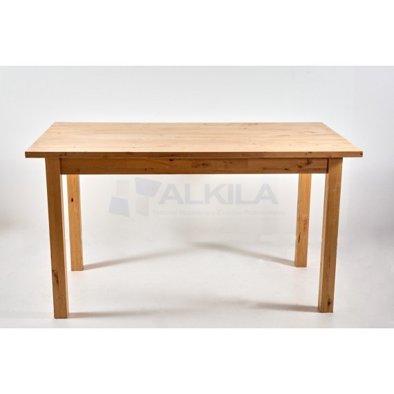 Mesa rectangular madera tablero