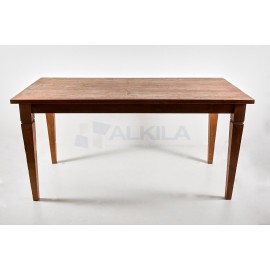 Mesa madera maciza rectangular